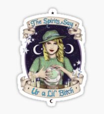 Mystic Miss Maggie Esmerelda (color) Sticker