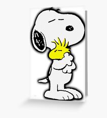 Snoopy love Greeting Card