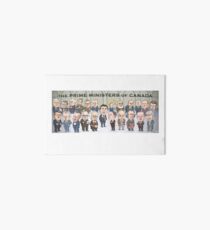 Canada's Prime Ministers Art Board