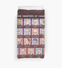 Canada's Prime Ministers (updated for 2015-2019) Duvet Cover