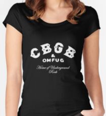 CBGB Omfug Women's Fitted Scoop T-Shirt