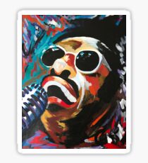 Ray Charles Expressive Acrylic Sticker