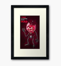 Regular show Benson Framed Print