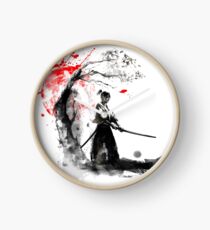 Japanese Samurai Clock