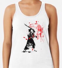 Camiseta con espalda nadadora Samurai japonés