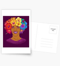 Marsha Johnson - Held und Ikone Postkarten