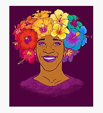 Marsha Johnson - Hero and Icon Photographic Print
