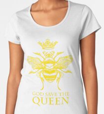 God Save the Queen 'Bee' Women's Premium T-Shirt
