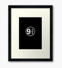 9 3/4 Framed Print
