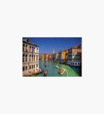 Light Traffic on the Grand Canal Art Board