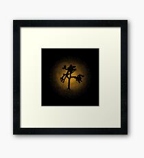 Joshua Tree Gold 30th Framed Print