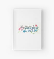 What a Wonderful World Hardcover Journal