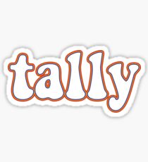 tally retro Sticker