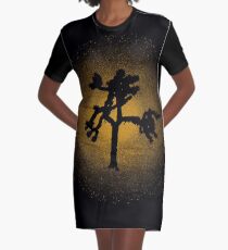 Joshua Tree Gold 30th Graphic T-Shirt Dress
