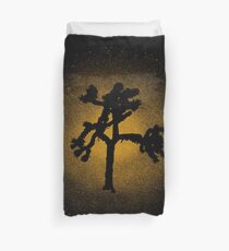 Joshua Tree Gold 30th Duvet Cover