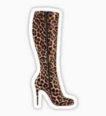 Christian Louboutin - Leopard - Fifi Botta (Right) Sticker