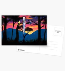 Blast Off Postcards