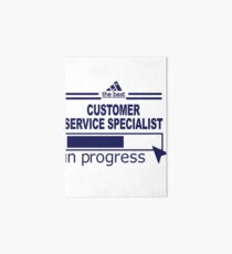 CUSTOMER SERVICE SPECIALIST Art Board