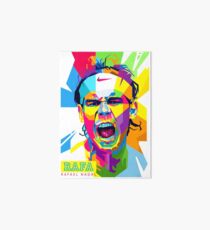 Rafael Nadal Art Art Board
