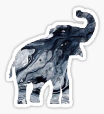 Marble elephant Sticker