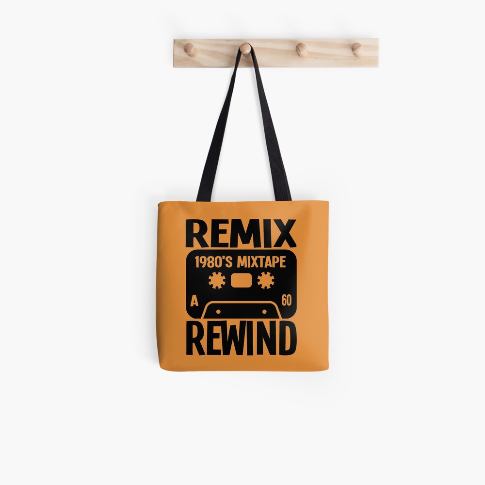 Remix Rewind Tote Bag By Impactees Redbubble