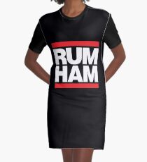 Rum Ham Merchandise Graphic T-Shirt Dress