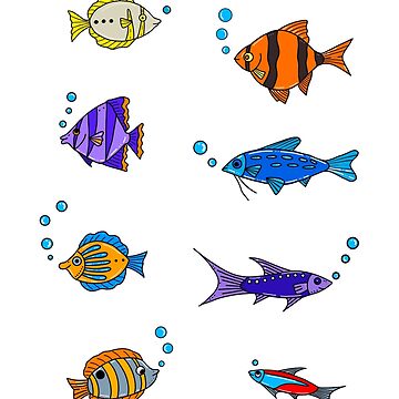 Fish Sticker Pack