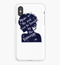 Music In The Soul Can Be Heard By The Universe iPhone Case