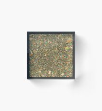 MEXICO CITY MAP Acrylic Block