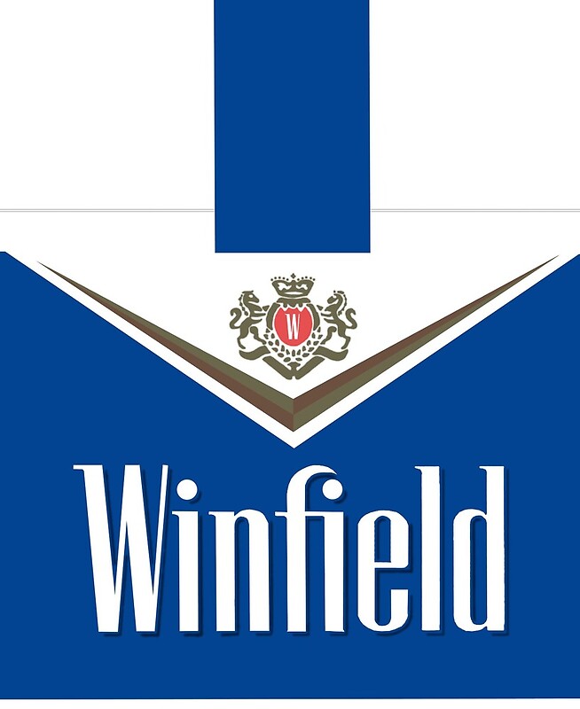 "WINFIELD BLUE" by mooseytapeworm Redbubble