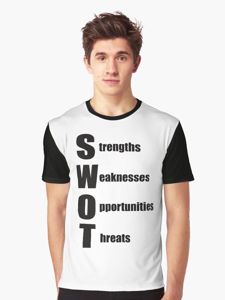 "SWOT analysis" Graphic TShirt by stuwdamdorp Redbubble