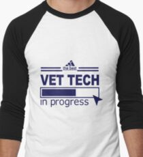 VET TECH Men's Baseball ¾ T-Shirt