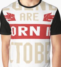 Legends Are Born in October Graphic T-Shirt
