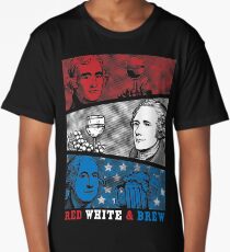 Red, White and Brew! Long T-Shirt