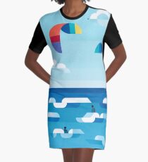 Kites dance Graphic T-Shirt Dress