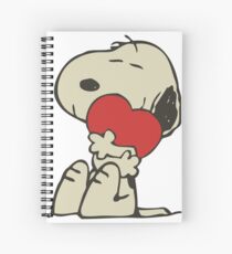 Snoopy love Spiral Notebook