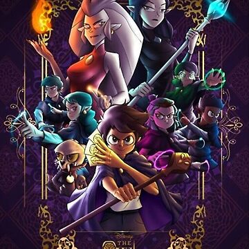 The Owl House Season 1 Poster Canvas - Binteez