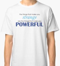 The Things That Make You Strange Are The Things That Make You Beautiful (Ben Platt's Acceptance Speech) Classic T-Shirt