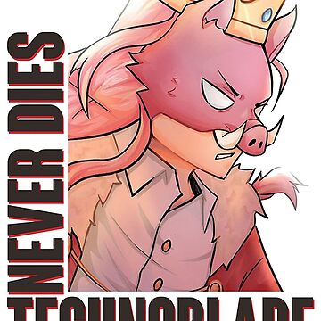 Technoblade Quote: Technoblade Never Dies Magnet for Sale by Swagneato