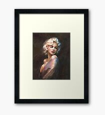 Marilyn WW Romantic Soft Framed Print