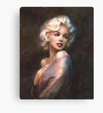 Marilyn WW Romantic Soft Canvas Print
