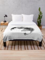 Werewolves - not swearwolves Throw Blanket