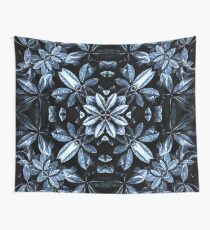 Metallic Leaves Mandala Wall Tapestry