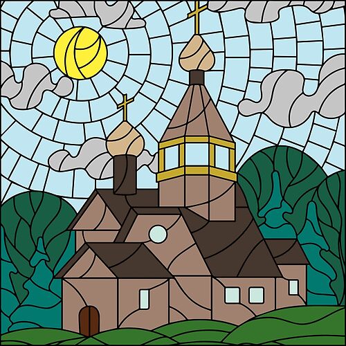 Stained Glass 47 (Style:1)