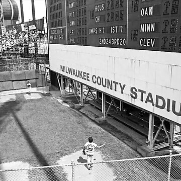 Old Ballparks on X: Milwaukee County Stadium postcard, 1953