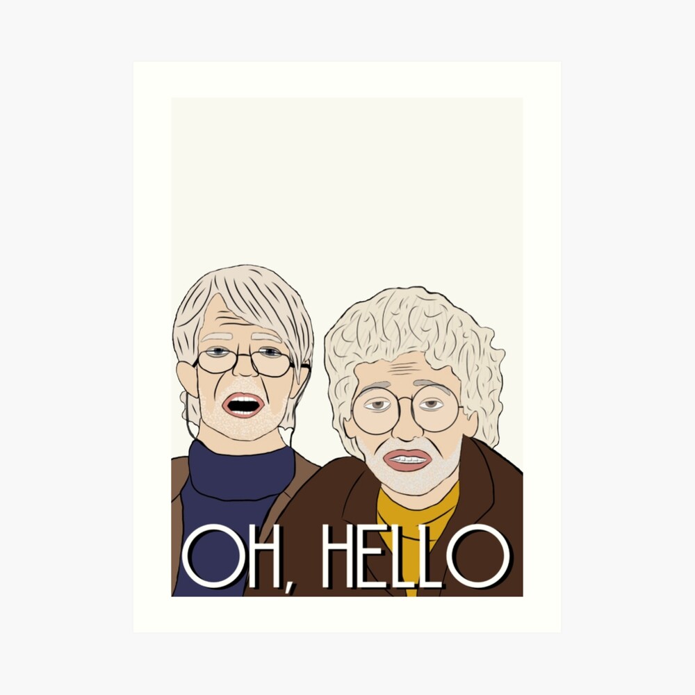 "Oh, Hello" Art Print by wildcarddesigns | Redbubble