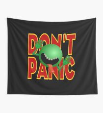 DON'T PANIC Wall Tapestry