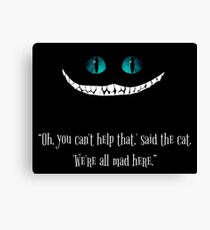 Cheshire Cat Canvas Print