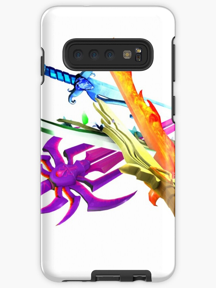 Roblox Sword Pile Case Skin For Samsung Galaxy By Neloblivion Redbubble - roblox sword back free roblox accessories