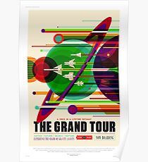 The Grand Tour - NASA/JPL Travel Poster Poster